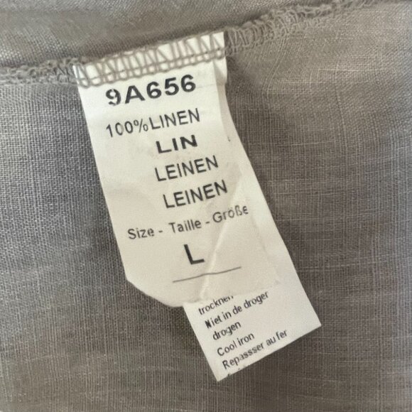 Piazza del Tempio 100% Linen Dress - Picture 8 of 8